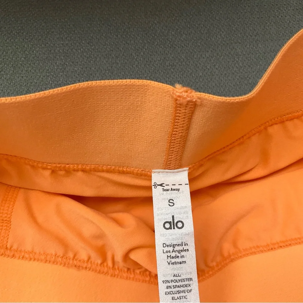 Alo Yoga Aces Tennis Skirt Cantaloupe S